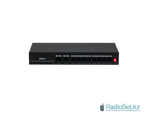 Коммутатор Dahua DH-PFS3010-8ET-65